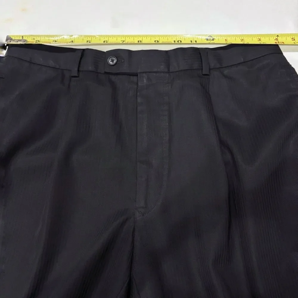 Anson Tailored Charcoal Gray Suit Set Holland & Sherry Fiesta Wool 40R Est